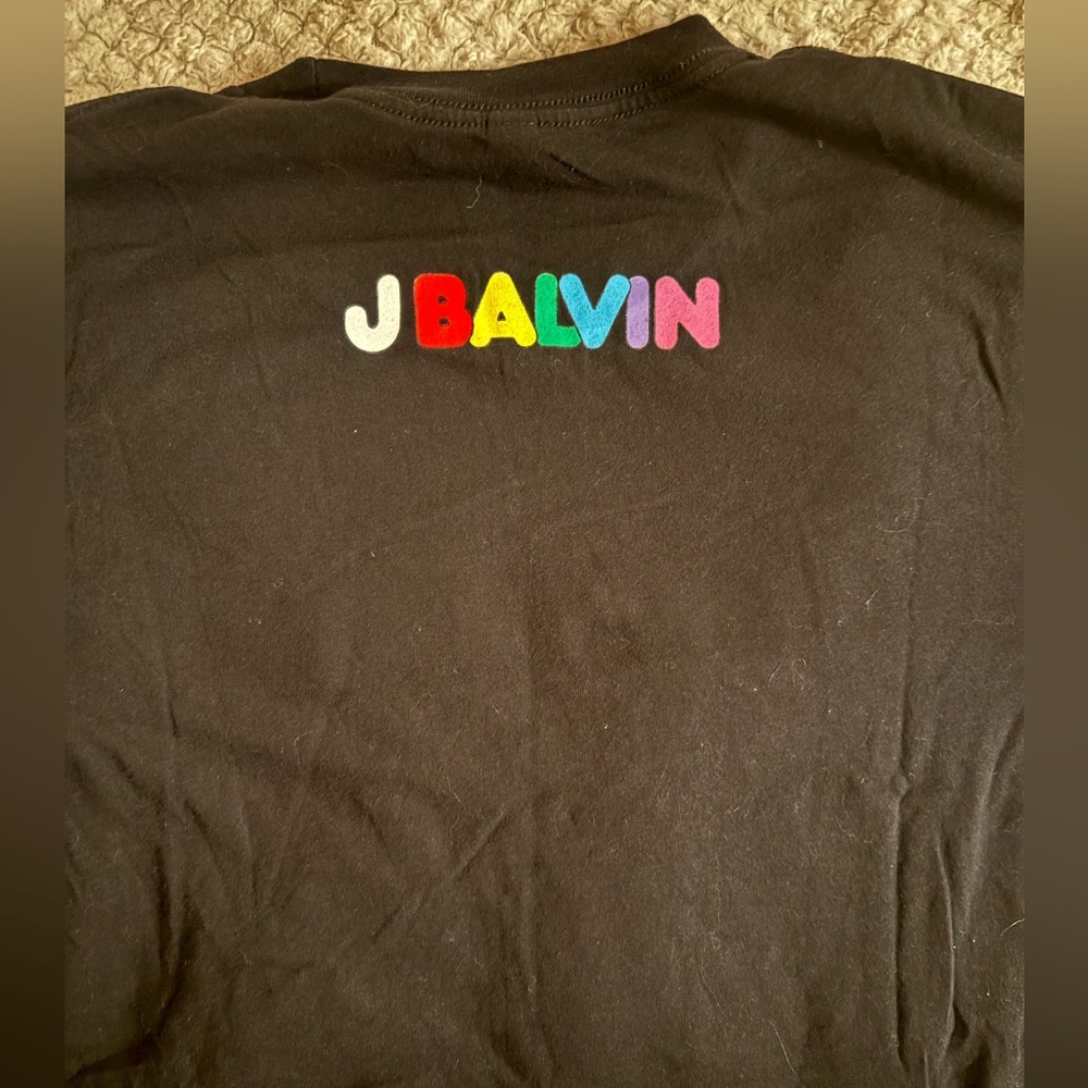 JBalvin Reggaeton Singer T-shirt from his Album Colores